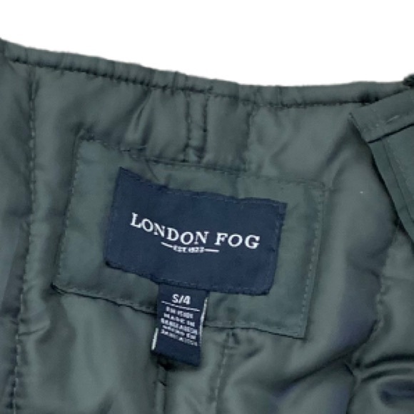 London Fog Kids Bib Overall Snow Pants Sz 4 - Picture 3 of 6